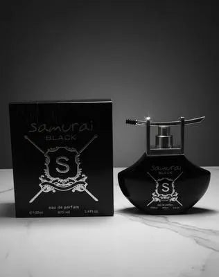 Samurai Black Perfume for Men 100ml Sweat Resistant Long Lasting